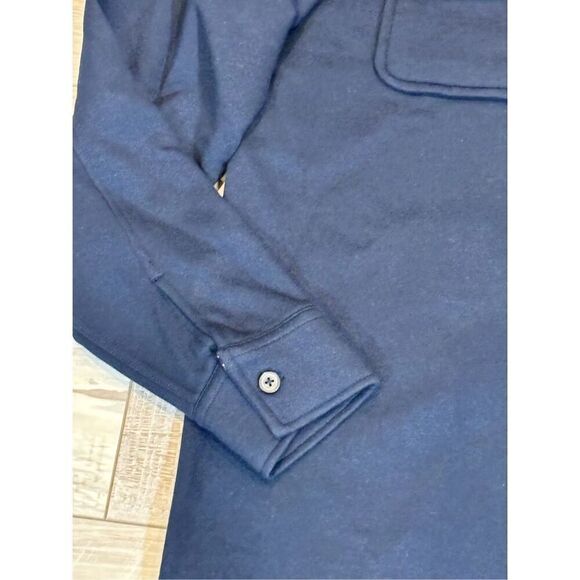 St. John’s Bay navy jacket shirt size S - Picture 3 of 11